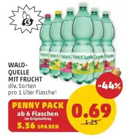 PENNY Waldquelle mit Frucht Angebot