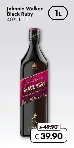 Travel FREE Johnnie Walker Black Ruby Angebot