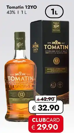 Travel FREE Tomatin 12YO Angebot