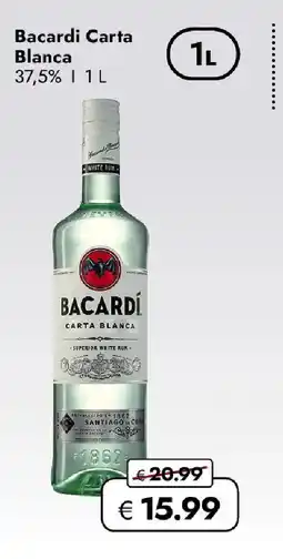 Travel FREE Bacardi Carta Blanca Angebot