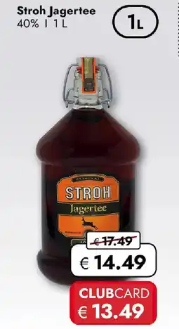 Travel FREE Stroh Jagertee Angebot