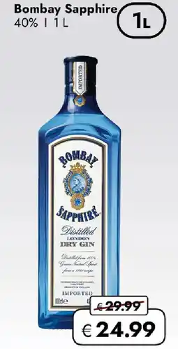 Travel FREE Bombay Sapphire Angebot