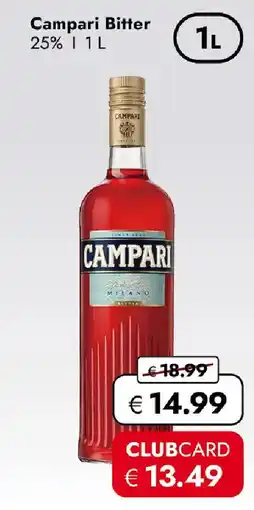 Travel FREE Campari Bitter Angebot