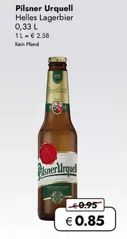 Travel FREE Pilsner Urquell Angebot