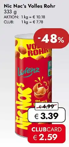 Travel FREE Nic Nac's Volles Rohr Angebot