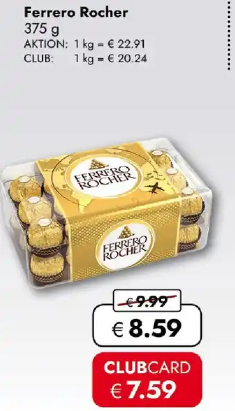 Travel FREE Ferrero Rocher Angebot
