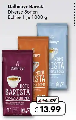 Travel FREE Dallmayr Barista Angebot