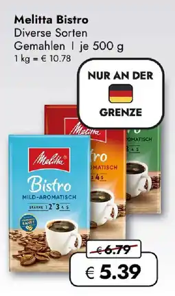 Travel FREE Melitta Bistro Angebot