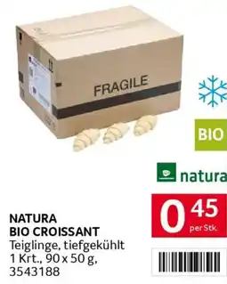 Transgourmet Natura bio croissant Angebot