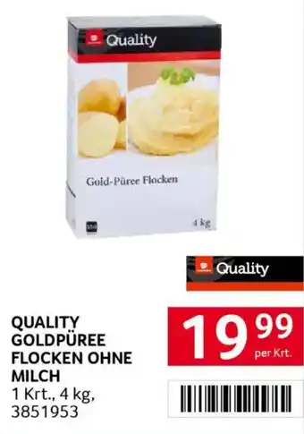 Quality Gold-Püree Flocken Milch