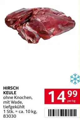 Transgourmet Hirsch keule Angebot