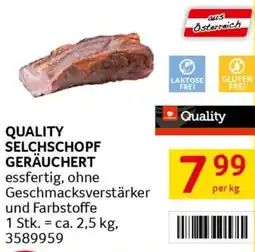 Transgourmet Quality selchschopf geräuchert Angebot