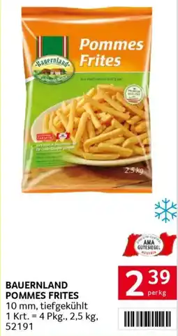 Transgourmet Bauernland pommes frites Angebot