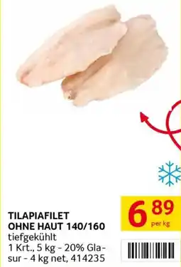 Transgourmet Tilapiafilet ohne haut Angebot