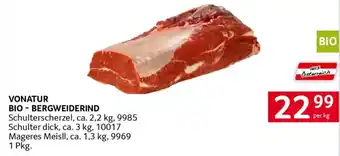 Transgourmet Vonatur bio-bergweiderind Angebot