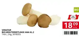 Transgourmet Vonatur bio kräuterseitlinge ama Angebot