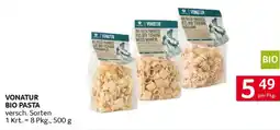 Transgourmet Vonatur bio pasta Angebot