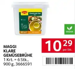Transgourmet Maggi klare gemüsebrühe Angebot