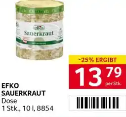 Transgourmet Efko sauerkraut Angebot