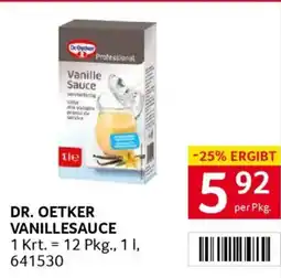 Transgourmet Dr. oetker vanillesauce Angebot