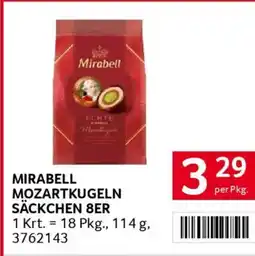 Transgourmet Mirabell mozartkugeln säckchen Angebot