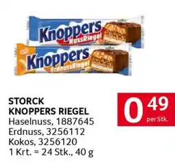 Transgourmet Storck knoppers riegel Angebot