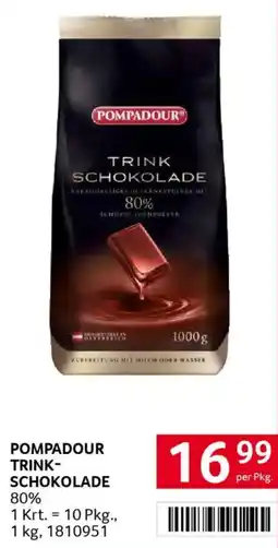 Transgourmet Pompadour trink schokolade Angebot