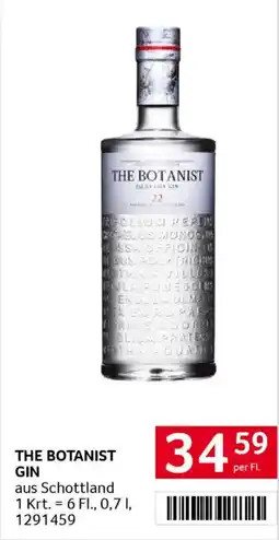 Transgourmet The botanist gin Angebot