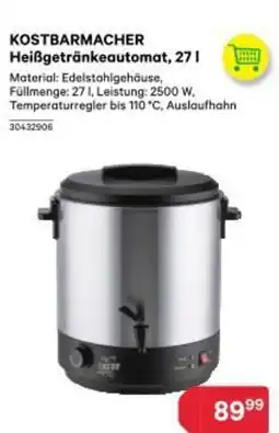 BayWa Kostbarmacher heißgetränkeautomat 27 Angebot