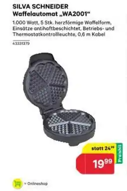 BayWa Silva schneider waffelautomat wa2001 Angebot