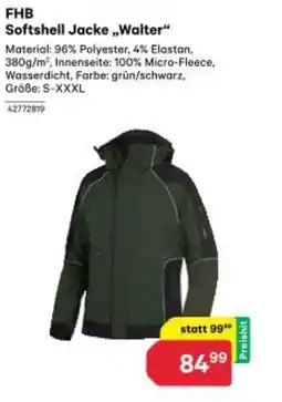 BayWa Fhb softshell jacke walter Angebot