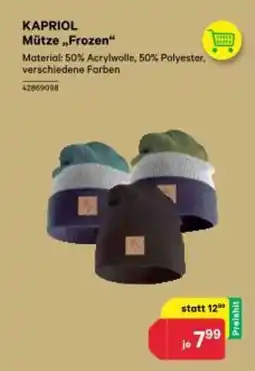 BayWa Kapriol mütze frozen Angebot