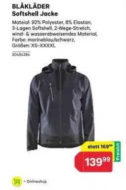 BayWa Blåkläder softshell jacke Angebot