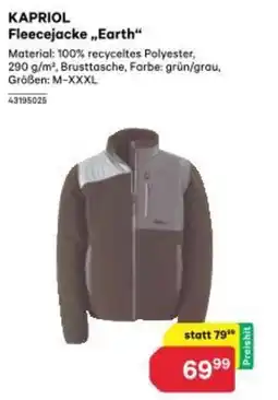 BayWa Kapriol fleecejacke earth Angebot
