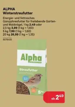 BayWa Alpha winterstreufutter Angebot