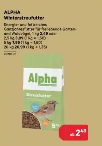 BayWa Alpha winterstreufutter Angebot