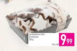 Sutterlüty Landbäckerei Sinz Zimtsterne Angebot