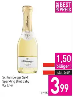 Sutterlüty Schlumberger Sekt Sparkling Brut Baby Angebot