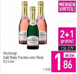 Sutterlüty Hochriegl Sekt Baby Trocken oder Rosé Angebot