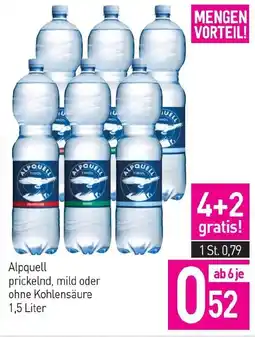 Sutterlüty Alpquell prickelnd, mild oder ohne Kohlensäure Angebot