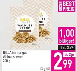 Sutterlüty BILLA immer gut Walnusskerne Angebot