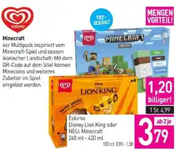 Sutterlüty Eskimo disney lion king oder neu: minecraft Angebot
