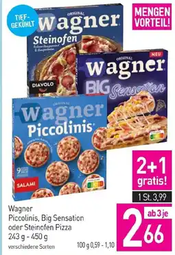 Sutterlüty Wagner Piccolinis, Big Sensation oder Steinofen Pizza Angebot