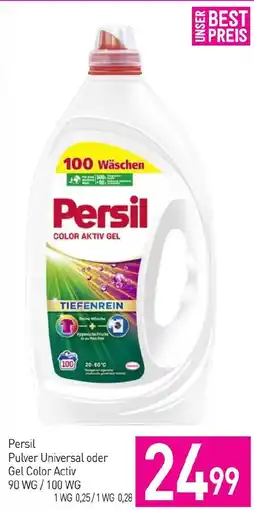 Sutterlüty Persil Pulver Universal oder Gel Color Activ Angebot