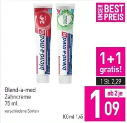 Sutterlüty Blend-a-med Zahncreme Angebot