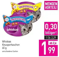 Sutterlüty Whiskas Knuspertaschen Angebot