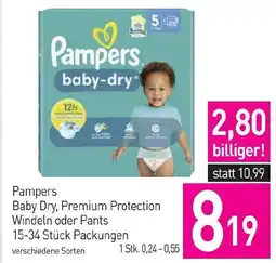 Sutterlüty Baby dry, premium protection windeln oder pants Angebot