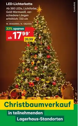 Lagerhaus LED-Lichterkette Angebot