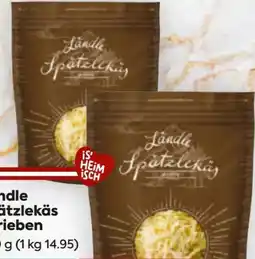 Billa Vorarlbergmilch Ländle Spätzlekäse Angebot