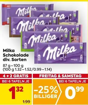 Milka Schokolade